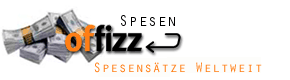 Spesen, Spesensätze, Spesentabelle