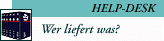 Wer liefert was? - Branchenbuch